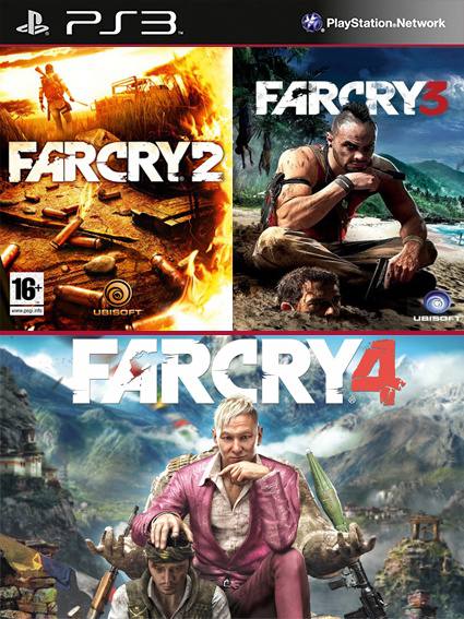 Far Cry Pack - 5 Juegos ~ Ps3 Digital Español