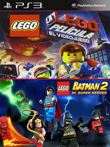 2 juegos en 1 LEGO Pelicula El Videojuego Mas LEGO Batman 2 DC Super Heroes  PS3 | Store Games Peru | Venta de juegos Digitales PS3 PS4 Ofertas