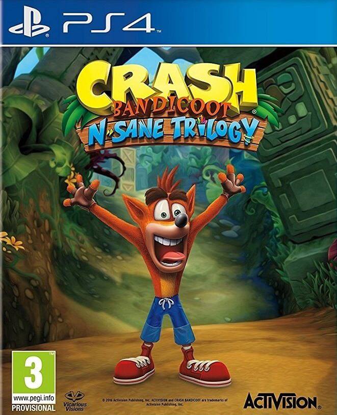 Crash Bandicoot N Sane Trilogy PS4 | Venta juegos Digitales PS3 PS4 Ofertas
