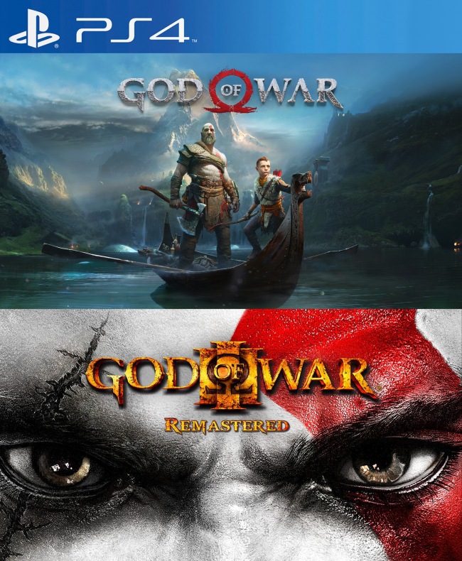 2 JUEGOS EN 1 GOD OF WAR MAS God of War III Remastered PS4