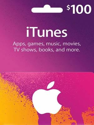 ITUNES 100$ USD 