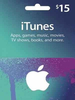 ITUNES 15$ USD