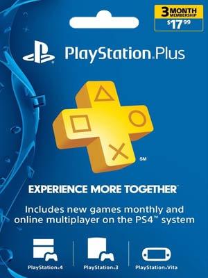 PSN PLUS 3 MESES USA