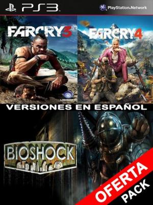 FAR CRY 3 Mas FAR CRY 4 Mas BioShock PS3
