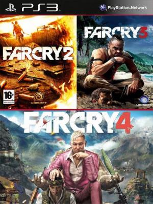 3 juegos en 1 Far Cry 2 Mas FAR CRY 3 Mas FAR CRY 4 PS3