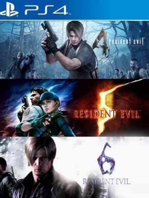 3 JUEGOS EN 1 RESIDENT EVIL TRIPLE PACK 4,5,6 PS4 PRIMARIA