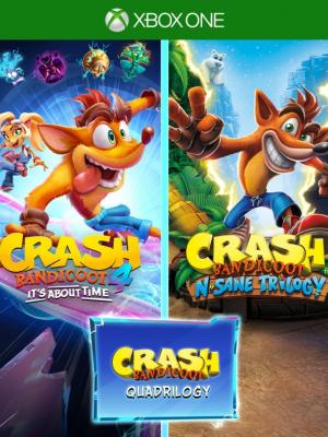 Crash Bandicoot Quadrilogy Bundle - Xbox One