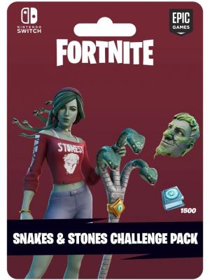 Fortnite Paquete Serpiente Pétrea Challenge Pack - Nintendo