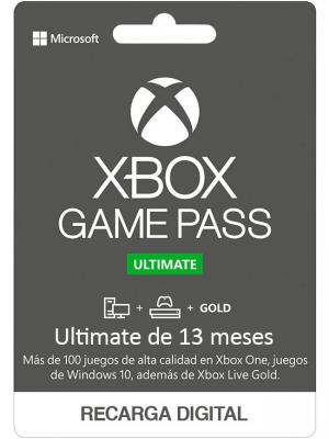 XBOX GAME PASS ULTIMATE: SUSCRIPCIÓN DE 12 MESES MULTIREGION + 1 MES DE REGALO + EA PLAY- NUEVA