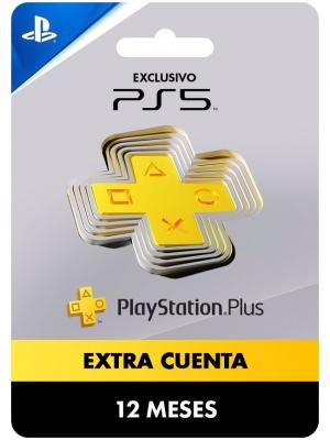 PSN PLUS EXTRA 12 MESES CUENTA PRINCIPAL PS5