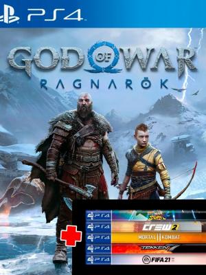 GOD OF WAR RAGNAROK mas Juego Gratis PS4 PRE ORDEN