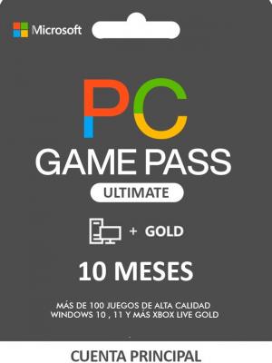 PC GAME PASS ULTIMATE SUSCRIPCIÓN DE 10 MESES CUENTA
