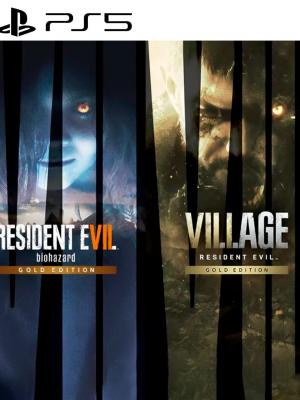 Resident Evil 7 Gold Edition mas Village Gold Edition PS5