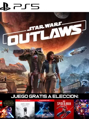 Star Wars Outlaws PS5 PRE ORDEN + Juego de regalo